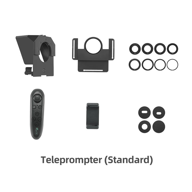 Teleprompter para Smartphones e DSLRs com Controle Remoto