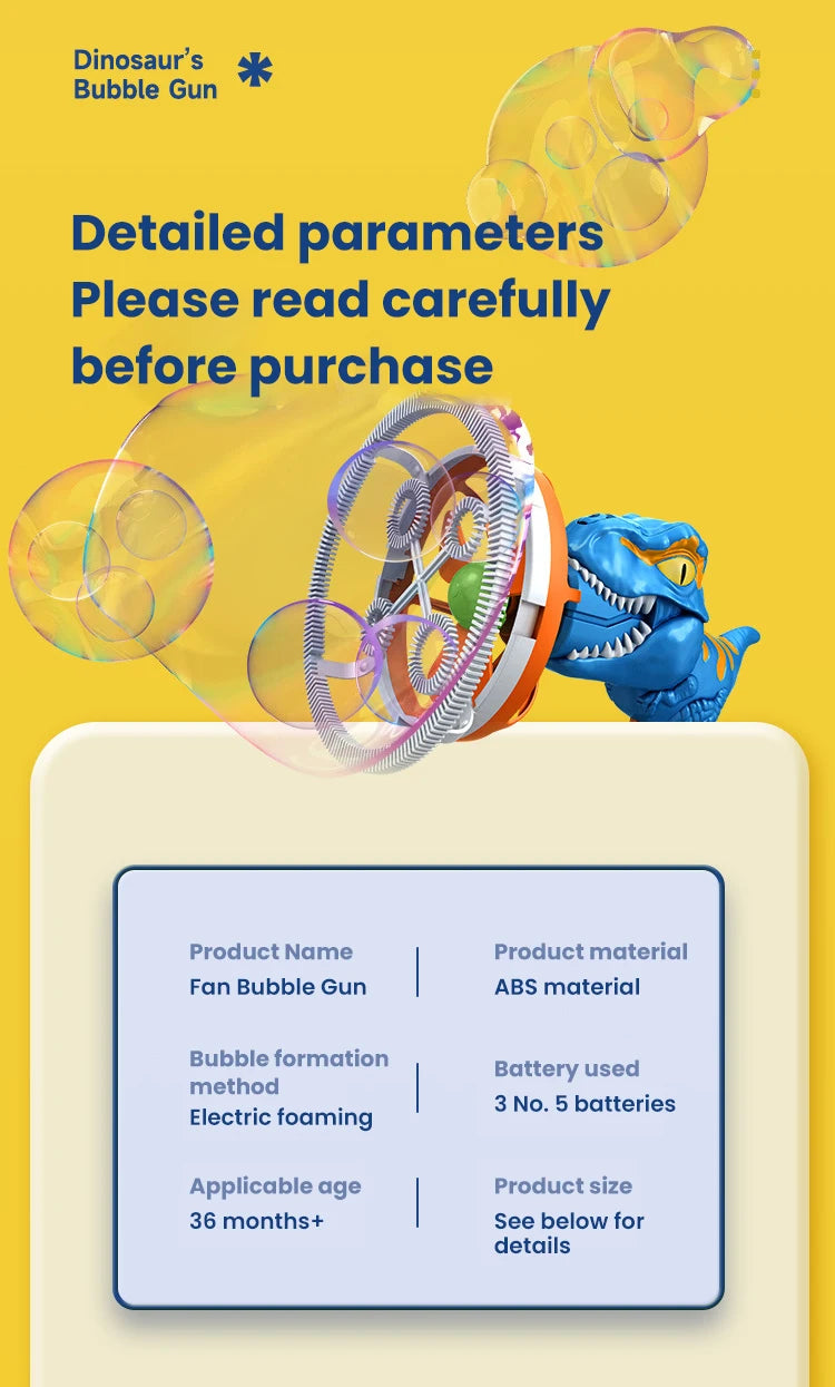 Bolhassauro Rex BM - Bolhas jurássicas que fazem a diversão!✅