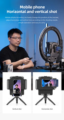 Teleprompter para Smartphones e DSLRs com Controle Remoto