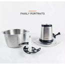 Mini Processador Elétrico 110V – Pique e Moa Carnes, Alho e Muito Mais com Facilidade!✅