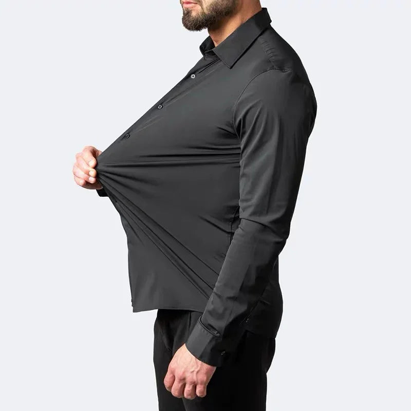 Camisa Social Slim Tech - Anti Amassado