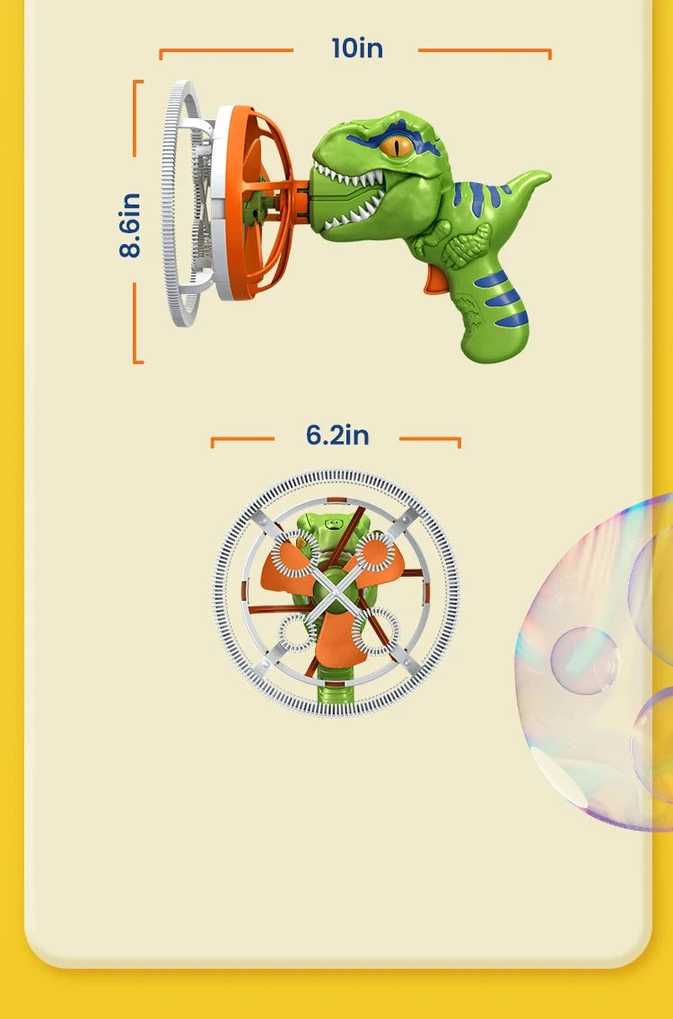 Bolhassauro Rex BM - Bolhas jurássicas que fazem a diversão!✅